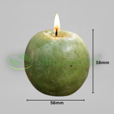 Silicomolds - Guava Fruit Candle / Wax / Soap Silicone Mold - URP398CM