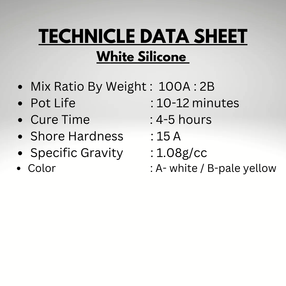 SILICOMOLDS - Mold Making Silicone 100:2 tin cured