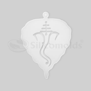 SILICOMOLDS-8 " Leaf Ganesh Molds-URP305RM