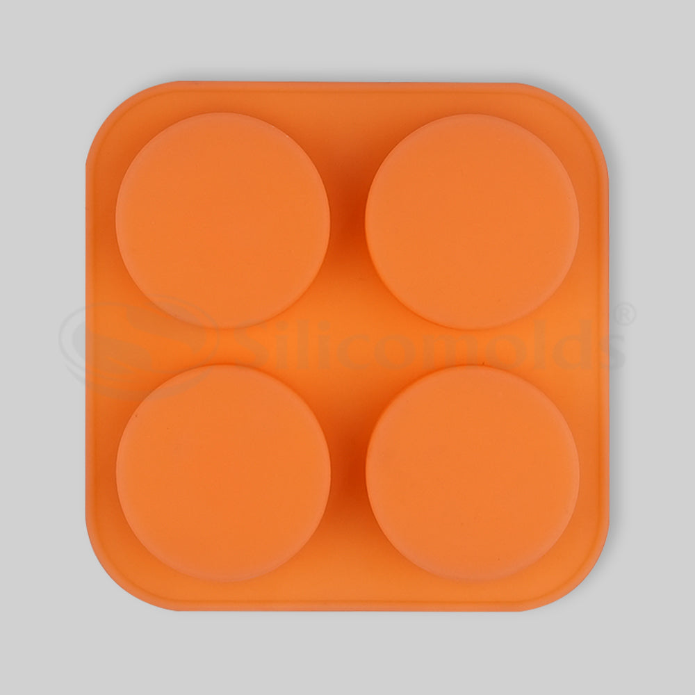 SILICOMOLDS - 70gms – Blooming Rose - 4 Cavities Silicone Soap Mold-URP027SM