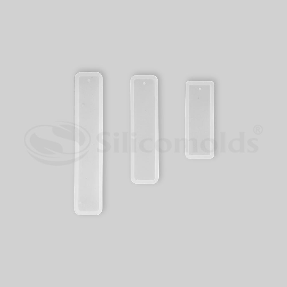 SILICOMOLDS - BOOKMARK RESIN MOLD-SET OF 3 - URP049-RM