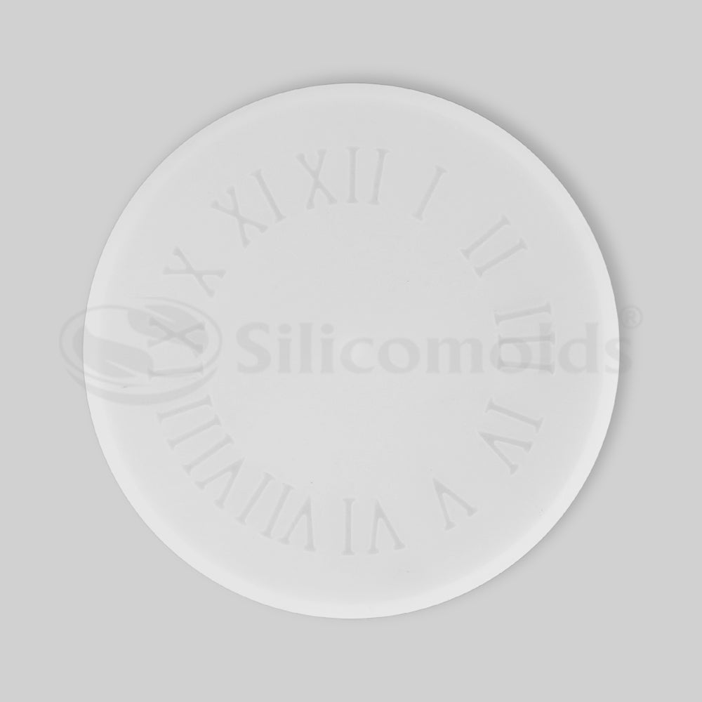 SILICOMOLDS - 8" CLOCK RESIN MOLD - URP075-RM