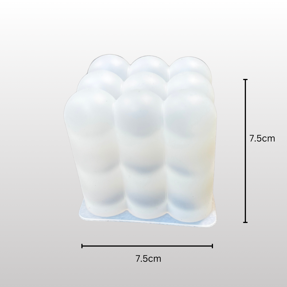 SILICOMOLDS-Big Ball Rubik's Cube Candle Mold-CM013