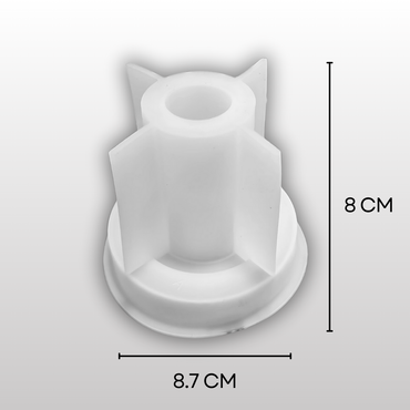 SILICOMOLDS -Round Candle Mold Holder High-CM029