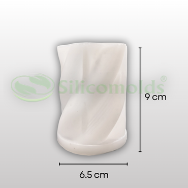 SILICOMOLDS-3D Spiral Candle Mold-CM040