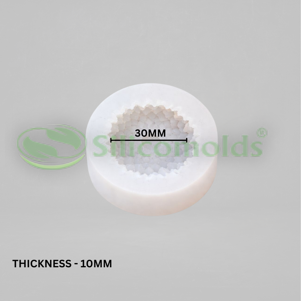 Silicomolds - Small Dahlia flower candle / wax mold - URP378CM