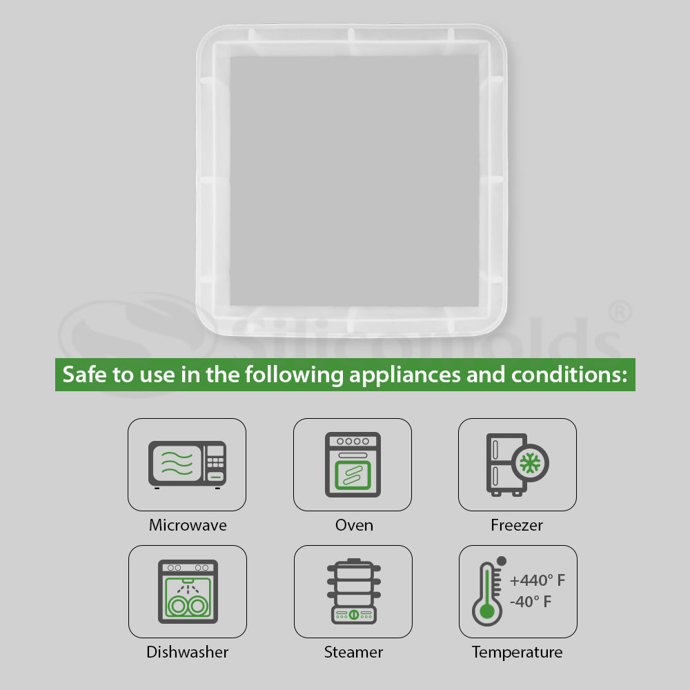 SILICOMOLDS-8" X 50 SQUARE DEEP CASTING - URP245-RM