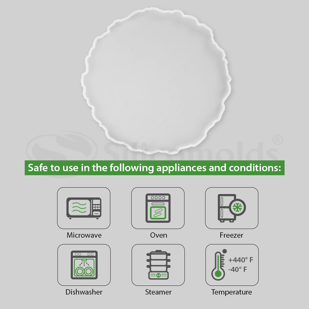 SILICOMOLDS -12" AGATE COMMERICIAL MOLDS-URP284-RM