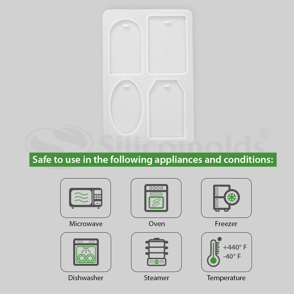 SILICOMOLDS-ID CARD & LUGGAGE TAG HOLDER MOULDURP- 316-RM