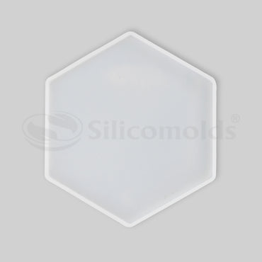 SILICOMOLDS - HEXAGON COASTER MOLD - URP165- RM