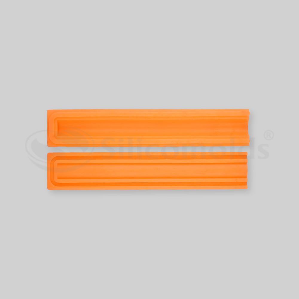 SILICOMOLDS - Silicone Crescent Shape- Soap tube Mold-URP037SM