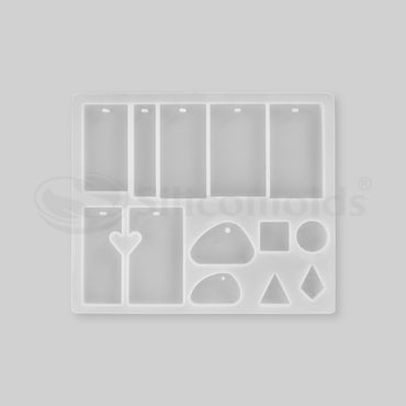 "SILICOMOLDS - KEYCHAIN MOLD - 13 CAVITY - URP050 - RM"
