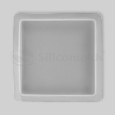 SILICONE COASTER MOLD - SQUARE - SINGLE CAVITY - URP054-RM