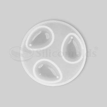 SILICOMOLDS - SILICONE WATER DROP RESIN MOLD - URP071-RM"