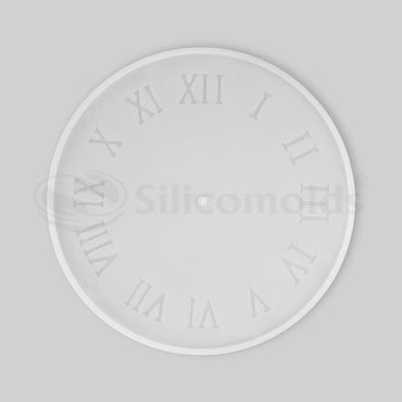 SILICOMOLDS - 12" CLOCK RESIN MOLD - URP074-RM