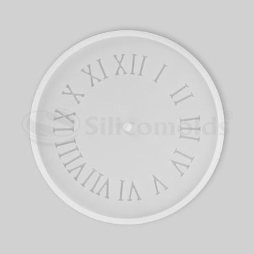 SILICOMOLDS - 8" CLOCK RESIN MOLD - URP075-RM