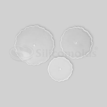 SILICOMOLDS 3PC CAKE STAND MOLD URP116RM