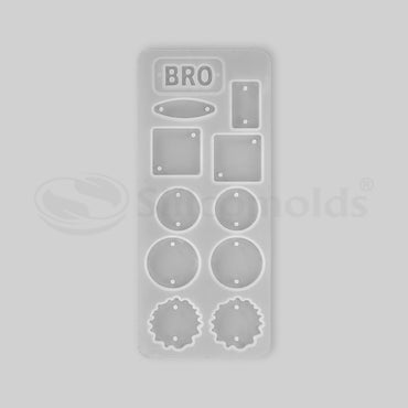 SILICOMOLDS - RAKHI MOLD - 11 CAVITY - URP121- RM