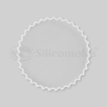 SILICOMOLDS-4" CRINKET COASTER MOLD - URP279RM