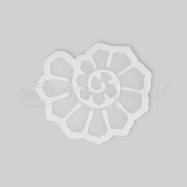 SILICOMOLDS-SPIRAL FLOWER MOLDS -URP-263-RM