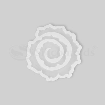 SILICOMOLDS-SPIRAL SMALL FLOWER MOLDS -URP-274-RM
