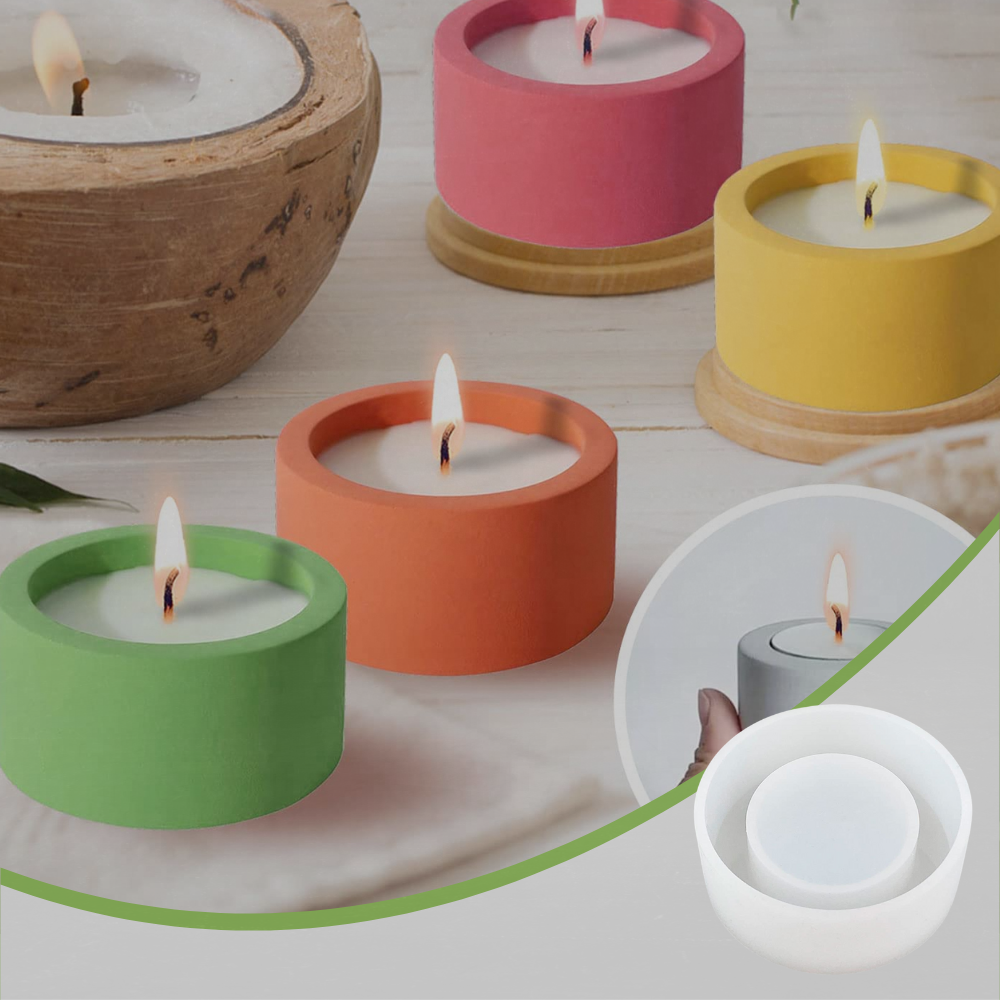 SILICOMOLDS-CAPSULE TEALIGHT 1 CVT MOLDS-URP264-RM