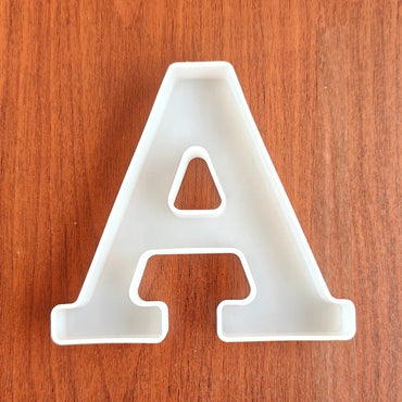 SILICOMOLDS -5.5" Monogram Abcd Alphabet Single Mould - URP184RM