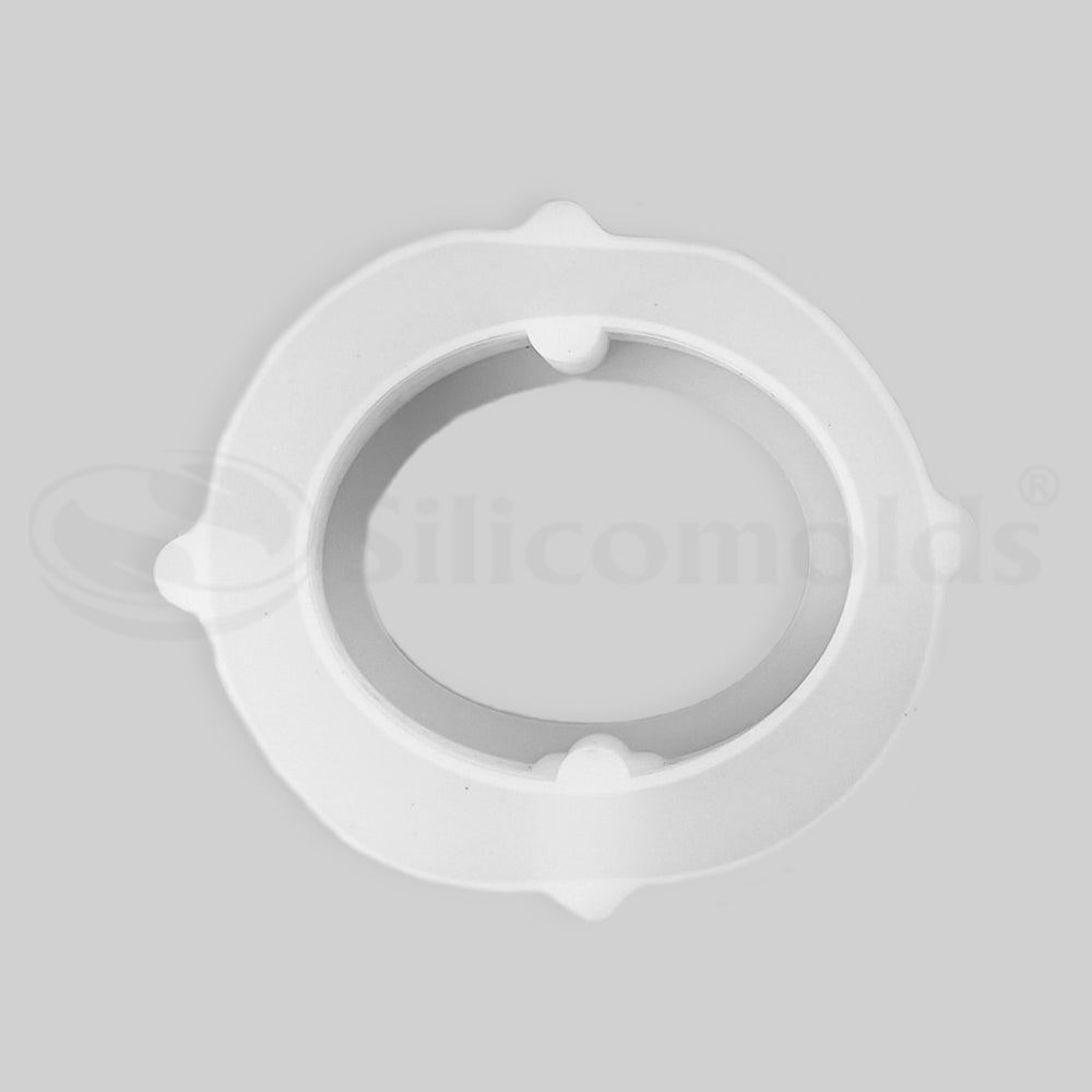 SILICOMOLDS - Oval Shape Tube Planter Mold - URP179RM