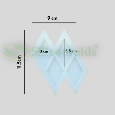 SILICOMOLDS- Kaju Katli Candle Molds