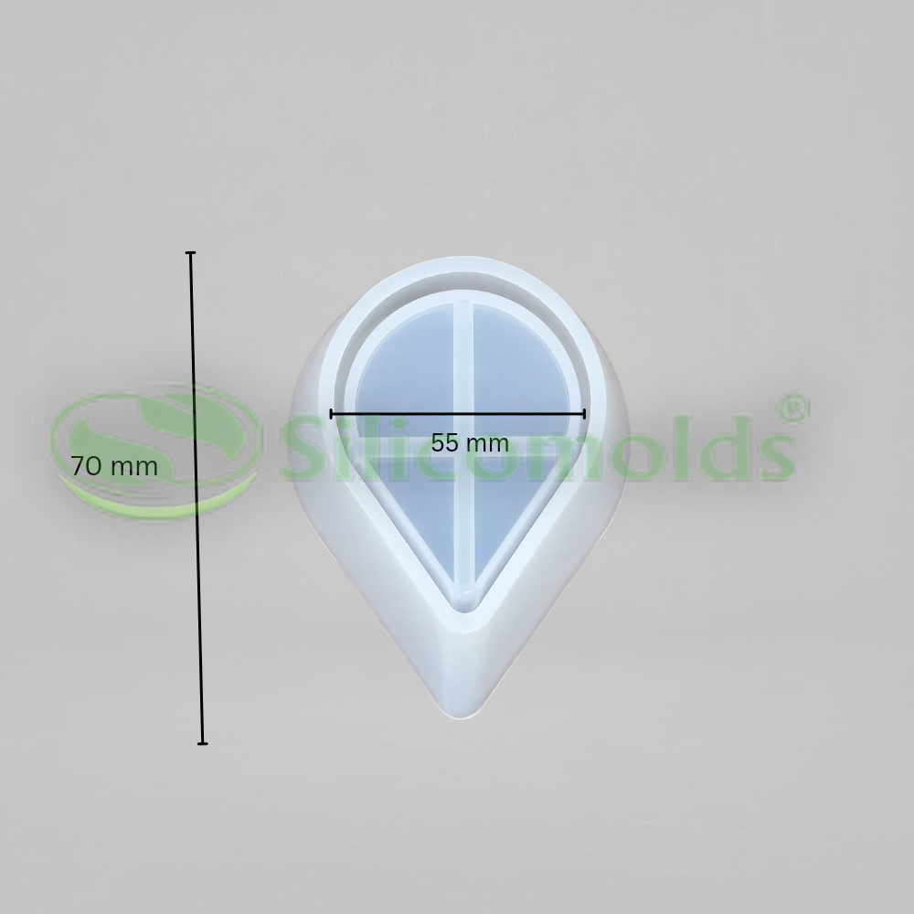 SILICOMOLDS-Plain Diya Molds-URP436RM
