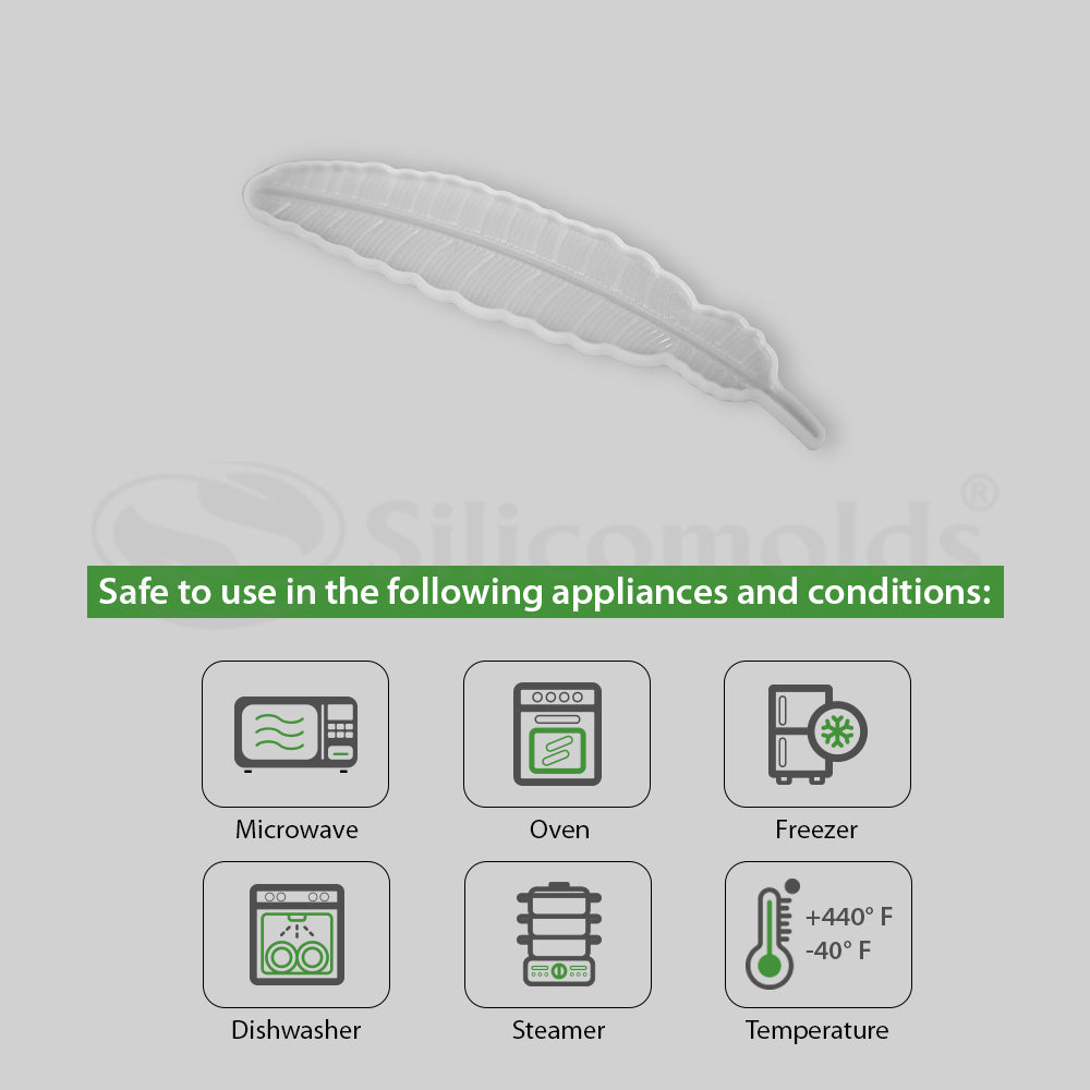 SILICOMOLDS - FEATHER MOLD - URP059RM