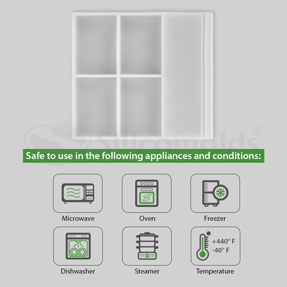 SILICOMOLDS - PHOTO FRAME STAND MOLD - URP173-RM