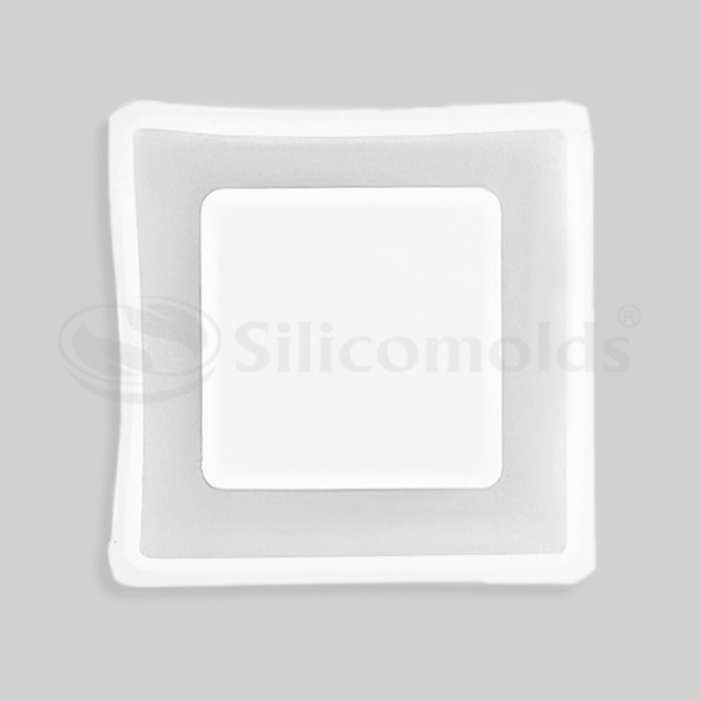 SILICOMOLDS -3" Square Planter Mold - URP142RM