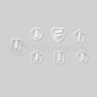 SILICOMOLDS- 7 Diffrent Size Ring Holder-URP297RM