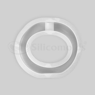 SILICOMOLDS - Oval Shape Tube Planter Mold - URP179RM