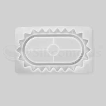 SILICOMOLDS - 9" Oval Agate Trinket Mold- URP221RM