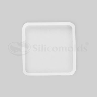 SILICOMOLDS -2" Square Plain silicone Mold-293RM