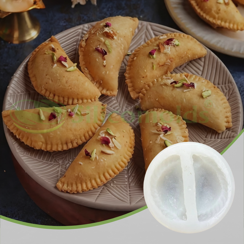 Silicomolds - Gujiya mold-URP344RM