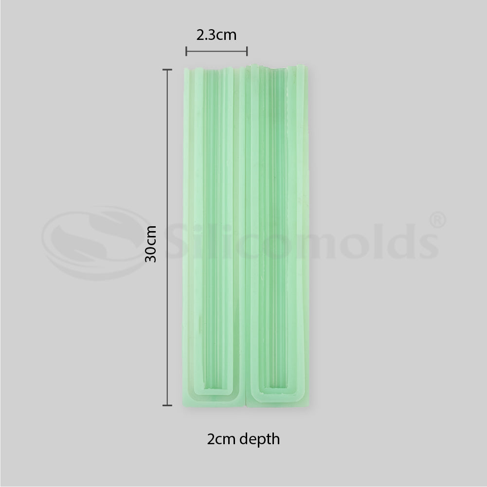 SILICOMOLDS - Silicone Flower Shape - Soap Tube Mold-URP039SM
