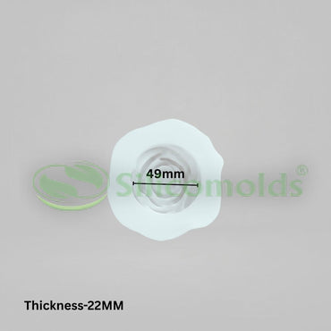 Silicomolds - 2" peony flower candle / wax mold-URP413CM