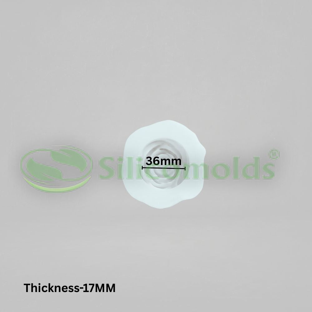 Silicomolds - 1.5" peony flower candle / wax mold-URP412CM