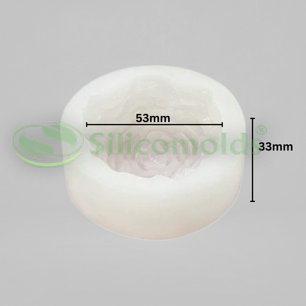 Silicomolds - Peony Flower Candle / Wax Silicone Mold - URP363CM