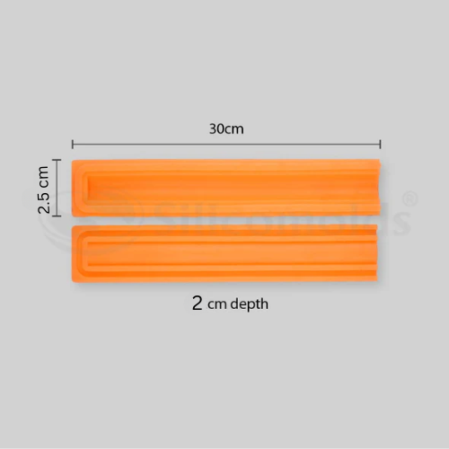 SILICOMOLDS -Silicone Heart Shape- Soap Tube Mold-URP038SM