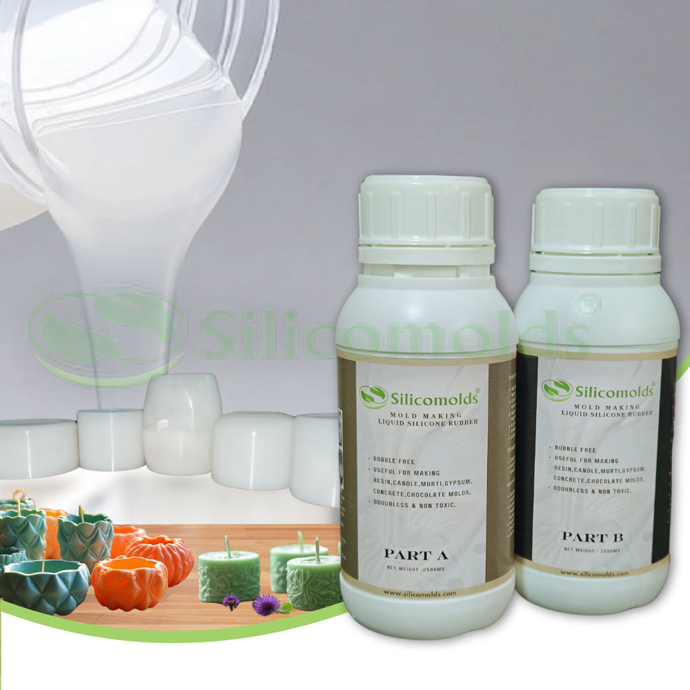 SILICOMOLDS - MOLD MAKING SILICONE - 1:1 -food grade.