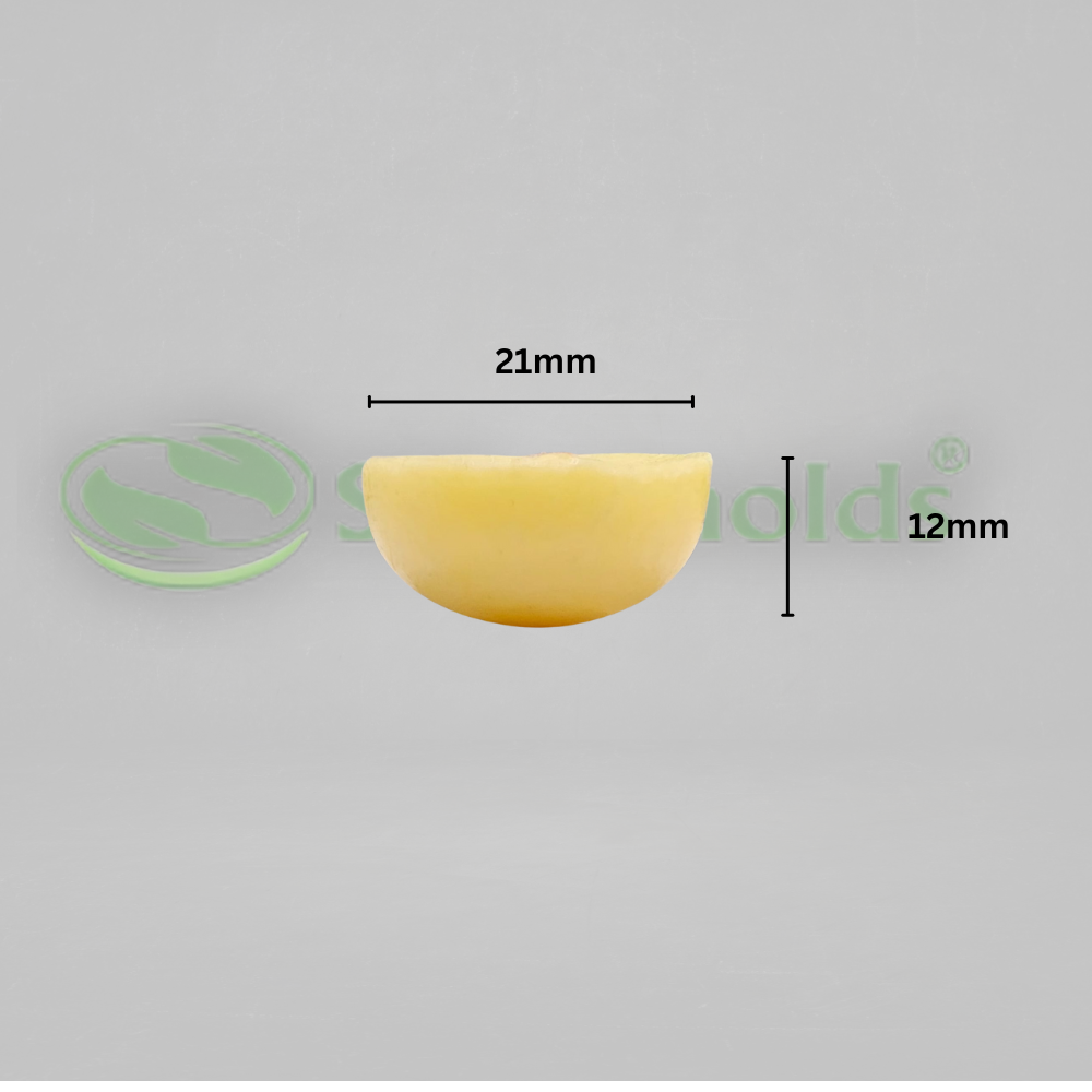 Silicomolds - Ghee Diya Mold - 3gms - 21 X 12 mm - 45 Cavities - URP365GD
