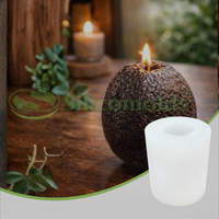 Silicomolds - Avacado Candle / Wax / Soap Silicone Mold - URP395CM