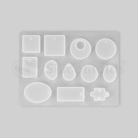 SILICOMOLDS - JEWELLRY MOLD- 12 CAVITY - URP052- RM