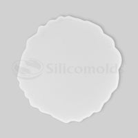 SILICOMOLDS 4" X 6MM AGATE COASTER MOLD - URP098-RM