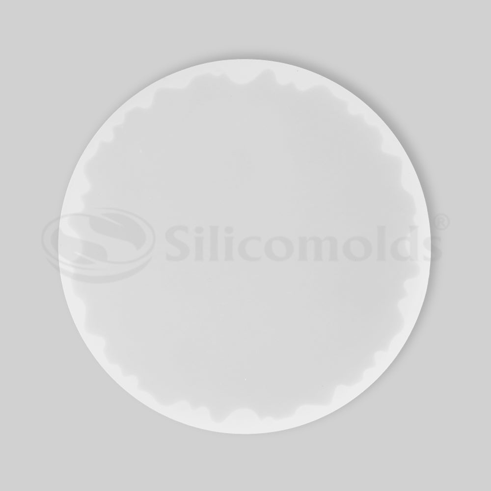 SILICOMOLDS 8" X 6MM AGATE COASTER MOLD - URP101-RM