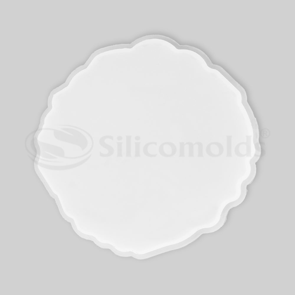 SILICOMOLDS - 5" AGATE COASTER MOLD - URP128- RM